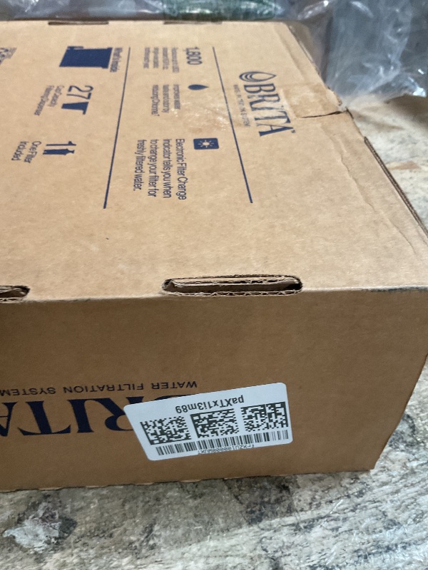 Photo 1 of Brita UltraMax Large Water Dispenser with 1 BritaPlus Filter, 27 Cup capacity, Black (Package May Vary)