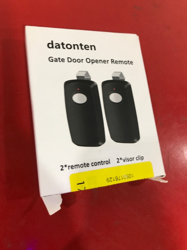 Photo 1 of 2 Replacement for Multicode Linear 3089 Garage Gate Door Opener Remote Transmitter,308911,MCS308911,10 dip Switch 300mhz,Black