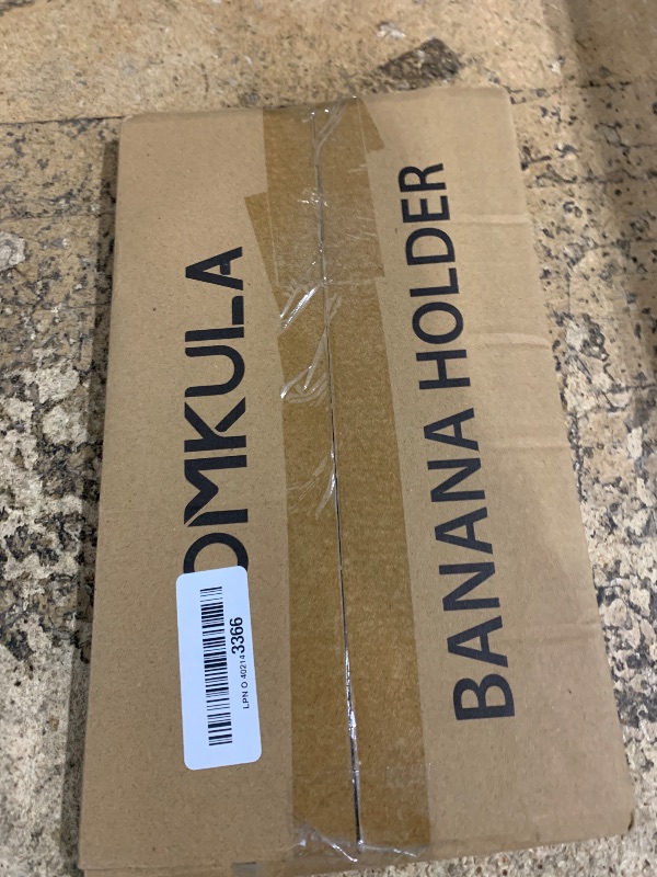 Photo 1 of ***(MISSING SCREW)***HOMKULA Banana Holder Stand - Hanging Hook Stands, Banana Hanger Hook Stand for Kitchen Counter (Modern,Full Black)