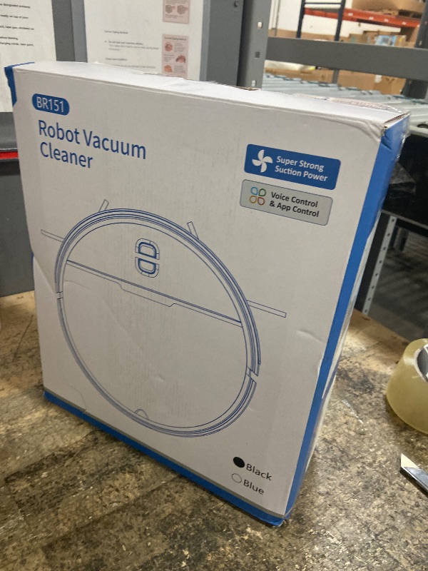 Photo 1 of (not functional)(sold for parts only) Robot Vacuum and Mop Combo, 2 in 1 Robotic Vacuums Cleaner with WiFi/App, Robot Vacuum with Water Tank, Strong Suction, Schedule