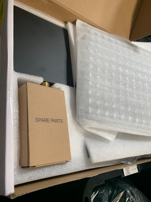 Photo 1 of **Parts Only** Shower System with Tub Spout, All Metal Black Bathtub Shower Faucet Set with High Pressure 10 Inch Rain Shower Head and Handheld Shower Head Set, Matte Black (Valve Include?