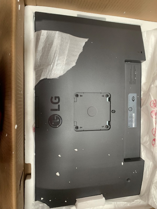Photo 1 of **NOT REFUNDABLE, BROKEN SCREEN, PARTS ONLY, SOLD  AS IS** LG 27BR750C-C Full HD IPS Monitors with Built-in Full HD Webcam - 3 Year Warranty