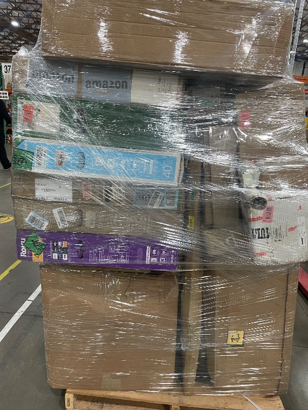 Photo 1 of **Truck/Trailer Pick up only**
Nellis Assorted or partial merchandise Pallet 