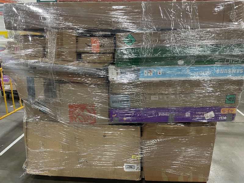 Photo 1 of **Truck/Trailer Pick up only**
Nellis Assorted or partial merchandise Pallet 