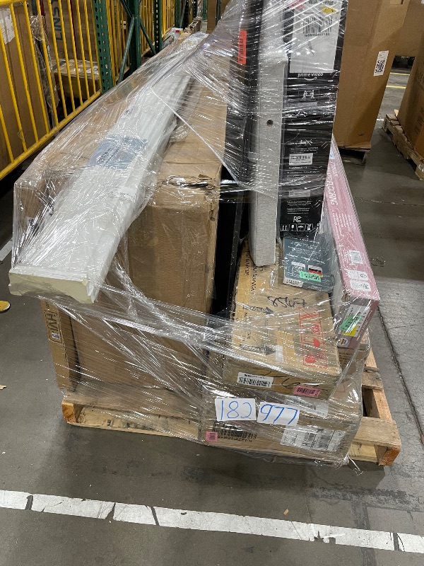 Photo 1 of **TRUCK/TRAILER Pickup only**
Nellis Partially Pallet assorted mixed items: may be partial damage or major