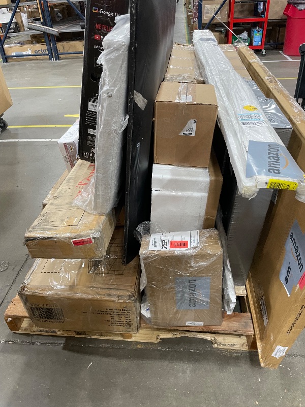 Photo 1 of **TRUCK/TRAILER Pickup only**
Nellis Partially Pallet assorted mixed items: may be partial damage or major