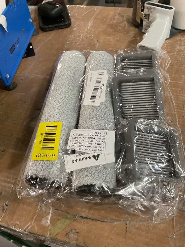 Photo 1 of (6pcs) Replacement Brush Rollers And HEPA Filters Only For Tineco Floor S7 Pro Wet Dry Vacuum Cleaner, Compatible Replacement Parts Accessories Kit Inclue 3 Vacuum Filter, 2 Brush Rollers