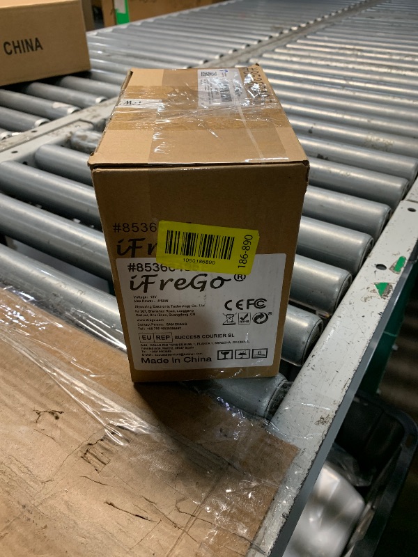 Photo 1 of ***(USED/ UNKNOWN IF MISSING PARTS/ UNABLE TO TEST)***iFreGo Double Din Car Stereo Apple Carplay and Android Auto Car Radio,7 Inch Touch Screen Radio Bluetooth,AM/FM Radio,GPS Navigation,Backup Camera,7 LED Lights,Mirror Link,Car Audio Receivers