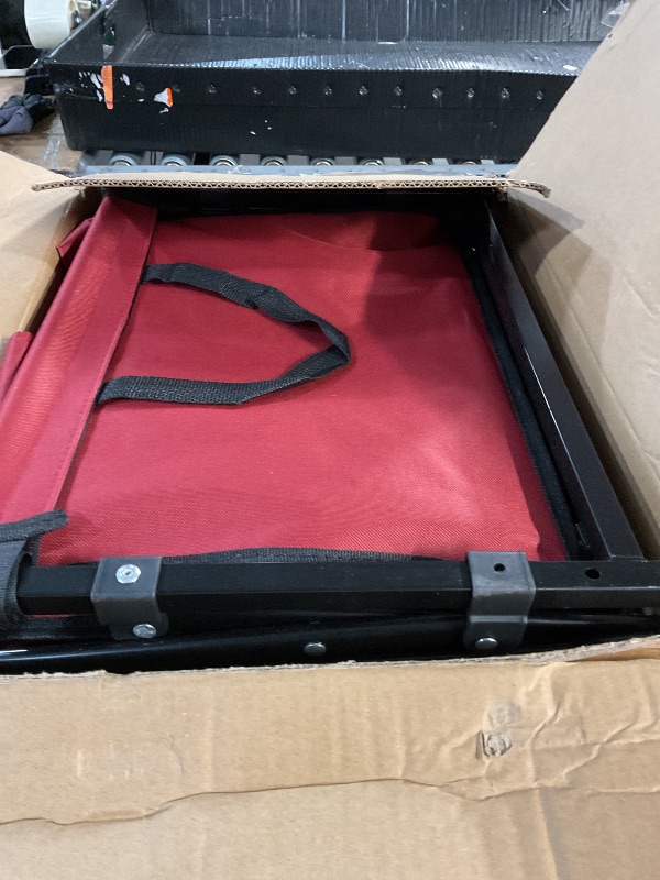 Photo 1 of (used) Originsure Collapsible Wagon Cart Foldable - Portable Heavy Duty Folding Beach Wagons with Wheels -