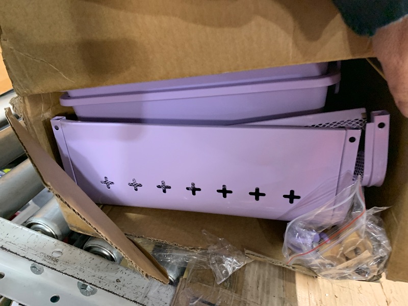 Photo 1 of ***(USED/ UNKNOWN IF MISSING PARTS)***SYKIARIOL Kids Nightstand,Girls Bedside Table,Night Side Table,Kids Night Stand,End Tables Bedroom,Purple Cute Nightstand with Storage Drawer for Girls