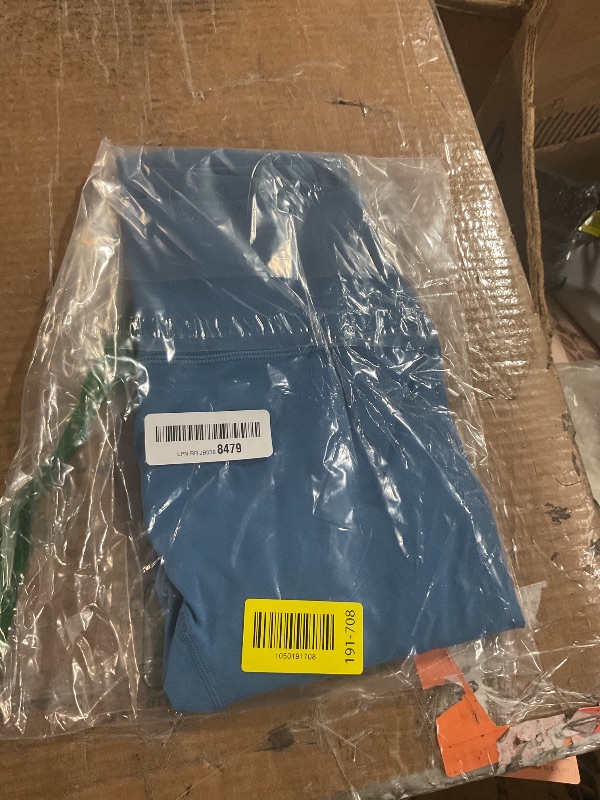 Photo 1 of * only comes with pants *
SUUKSESS Women 2 Pieces Workout Sets BBL Full Zip Up Jacket High Waist Leggings Gym Yoga Matching Sets with Thumb Holes(Blue, XS)