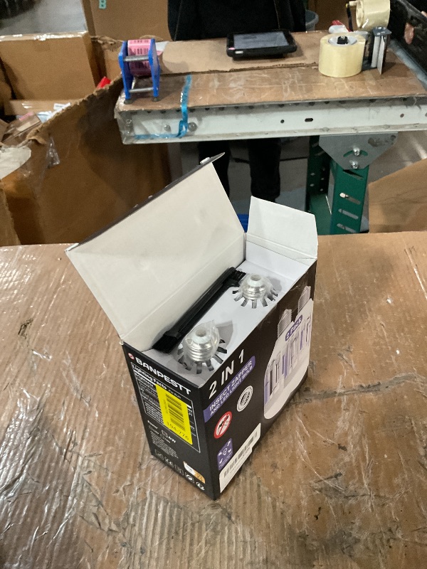 Photo 1 of [2-Pack] BANPESTT Bug Zapper Light Bulb 2-in-1 Indoor Mosquito Zapper Gnat Trap- Electric Fly Insect Killer&Bug Catcher for Home Backyard Patio