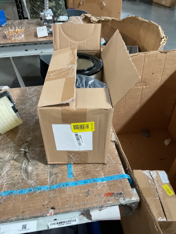 Photo 1 of (2 Pack) 17816 9-17816 Red Stripe Vacuum Cartridge Filter for Craftsman 17816 Wet Dry Vacuum Models 5, 6, 8, 12, and 16 32 Gal. Vacuums, 917816 HEPA Filters for Craftsman Shop Vac, Filter Accessories