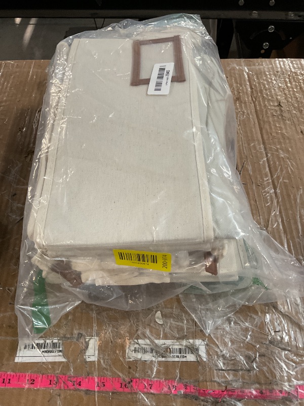 Photo 1 of StorageWorks Extra Large Under Bed Storage Containers with Handles and Label Holder, 2 Pack Ultra-thick Fabric Underbed Bins, Closet Organizer for Clothes, Blankets, Sweater