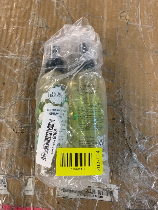 Photo 1 of (Missing 1)al Essences Hair Spray Gel for Curly Hair, Styling Gel for Women, Touchable Hold, 5.7 Fl Oz (Pack of 3)