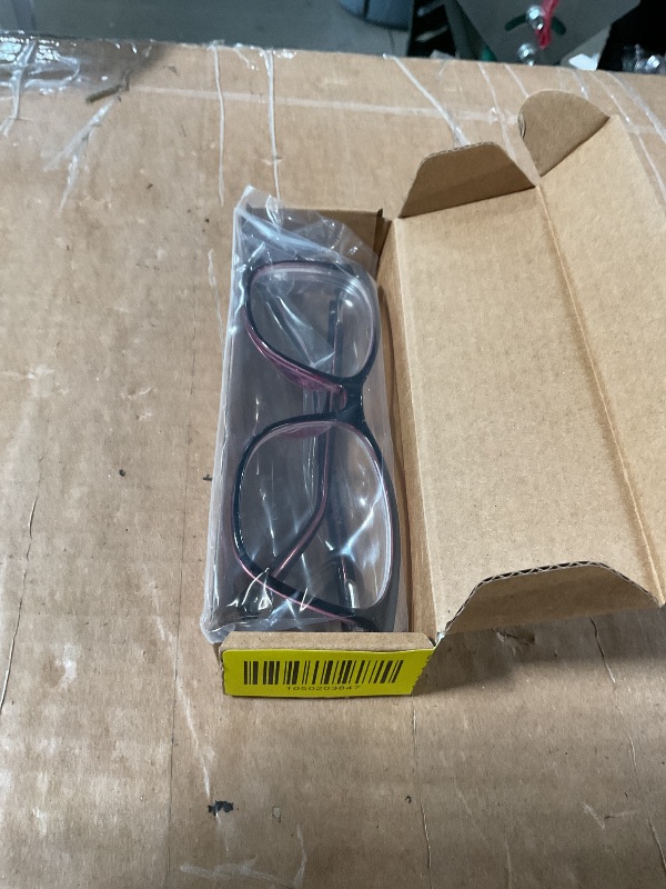 Photo 1 of ***STOCK IMAGE FOR REFERENCE***
oriopxic Distance Blue light Glasses -2.00 Computer Nearsighted Glasses Anti Eyestrain Anti Glare Myopia Glasses