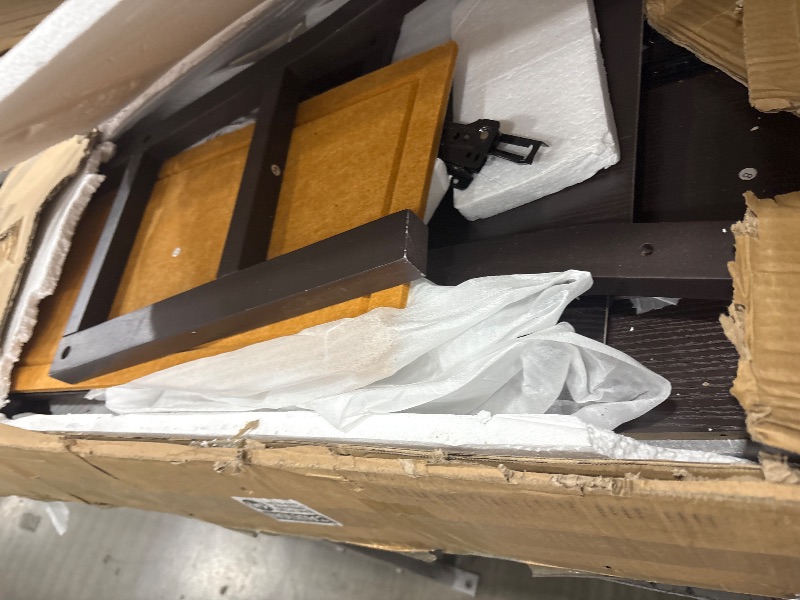 Photo 1 of *** BLACK****.   UTEX Kids Study Desk with Chair, Kids Desk and Chair Sets with Hutch and Storage Cabinet, Wooden Children Study Table, Student Writing Table Computer Workstation for 5-12 Years Old