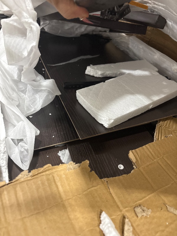 Photo 1 of *** BLACK****.   UTEX Kids Study Desk with Chair, Kids Desk and Chair Sets with Hutch and Storage Cabinet, Wooden Children Study Table, Student Writing Table Computer Workstation for 5-12 Years Old