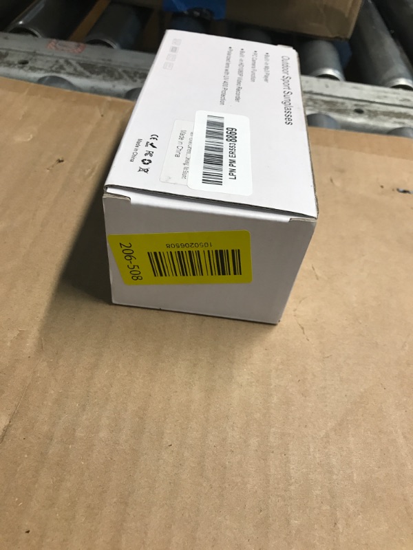 Photo 1 of ***(USED/ MISSING PARTS)***eovas Camera Sunglasses Video Glasses Camera Bluetooth Glasses Camera UV Protection Polarized Lens Sport Action Glasses for Travel, Outdoor, Cycling, Driving