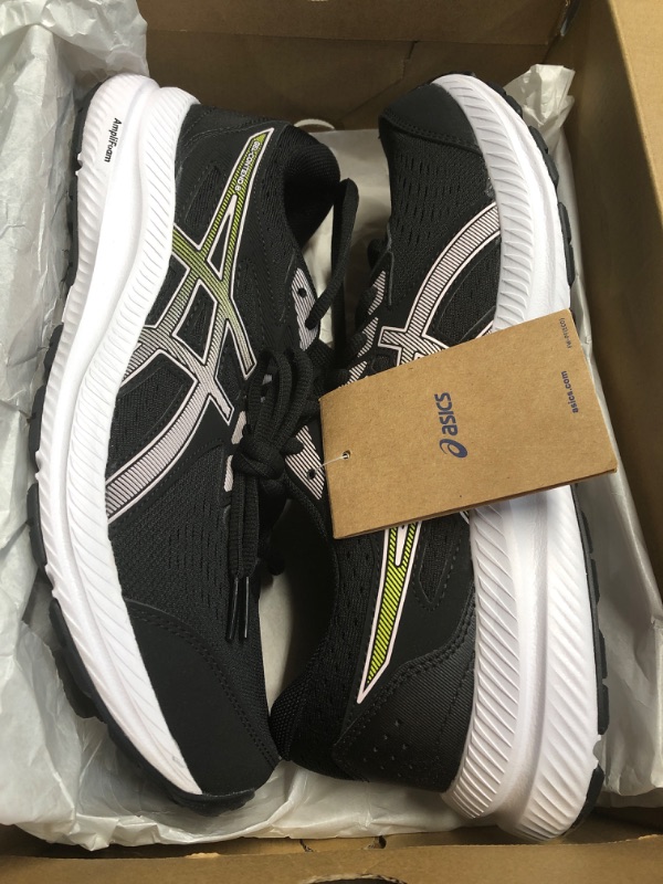 Photo 1 of (used)(10.5) ASICS Women's Gel-Contend 8 Running Shoes, Black/Cosmos