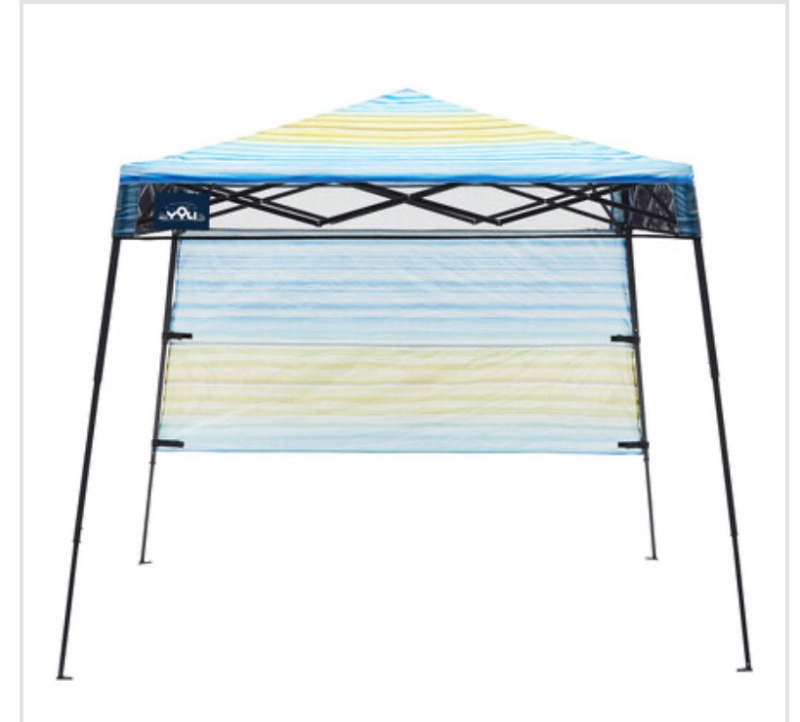 Photo 1 of LiteTrek 36 7' x 7' Slant Leg Instant Canopy with Backpack - view 1