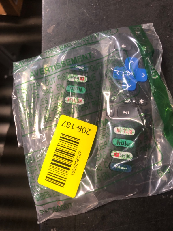 Photo 1 of (Pack of 2) Replacement Remote Control Only for Roku TV, Compatible for TCL Roku/Hisense Roku/Onn Roku/Sharp Roku/Element Roku/Westinghouse Roku/Philips Roku Smart TVs (Not for Roku Stick and Box)