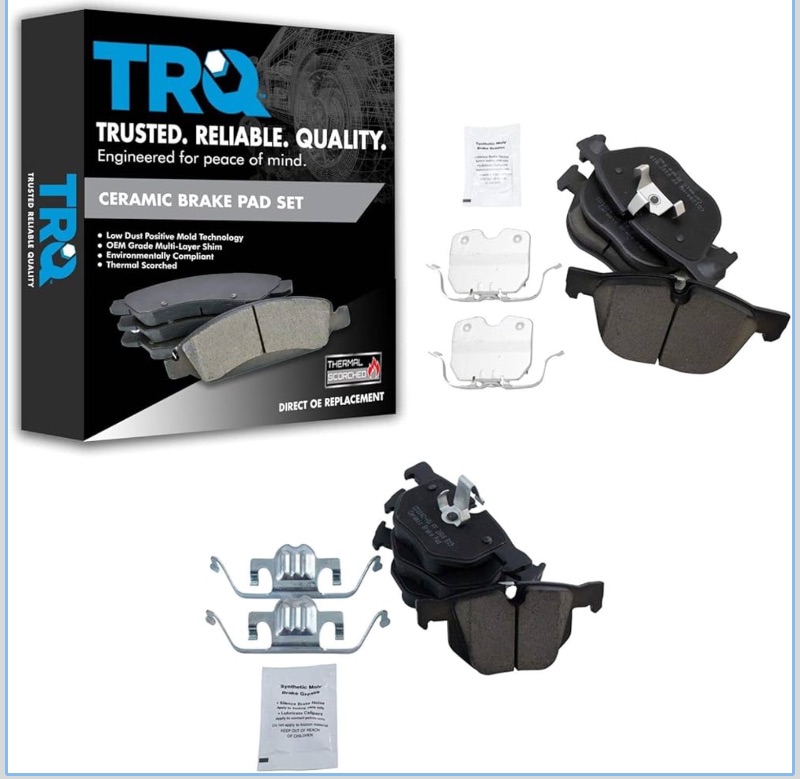 Photo 1 of * might be missing some parts *
TRQ Brake Rotor & Premium Posi Semi Metallic Pads Front Rear Set for Chevy