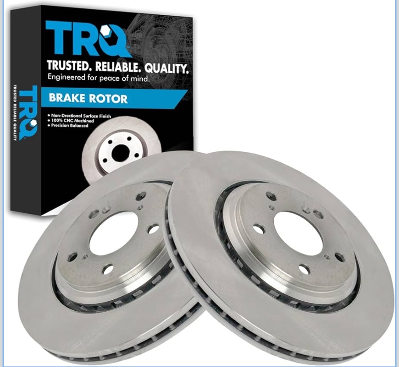 Photo 1 of * like stock photo *
TRQ Rear Brake Pad & Rotor Kit Brake Pads Brake Rotor Ceramic Premium G-Coated Compatible with 2010-2018 Acura RDX 2005-2016 Honda CR-V