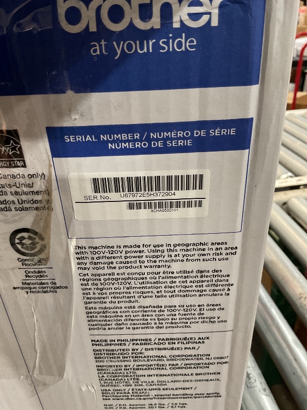 Photo 1 of (sold for parts) (not functional) Brother Work Smart 1360 Wireless Color Inkjet All-in-One Printer with Automatic Duplex Printing and 1.8” Color Display |