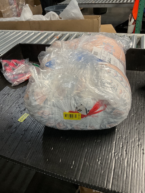 Photo 1 of * stock photo for reference *
Goodidea Boho Comforter Queen Size, 3 Piece Blue Orange Bohemian Striped Western Comforter Set, Ultra Soft Lightweight Microfiber Boho Hippie Bedding Set with 2 Pillow Shams for All Seasons