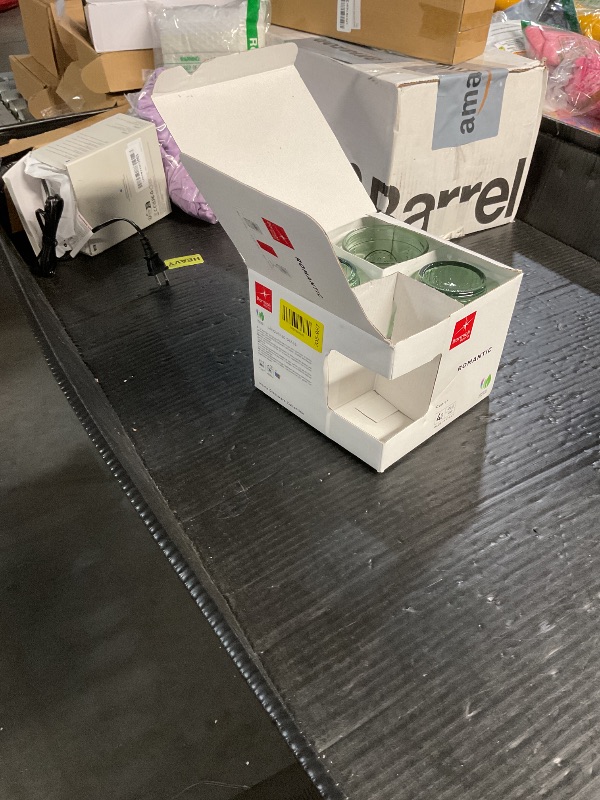 Photo 1 of * missing one cup *
Bormioli Rocco Romantic Set Of 4 Cooler Glasses, 16 Oz. Colored Crystal Glass, Pastel Green, Made In Italy.