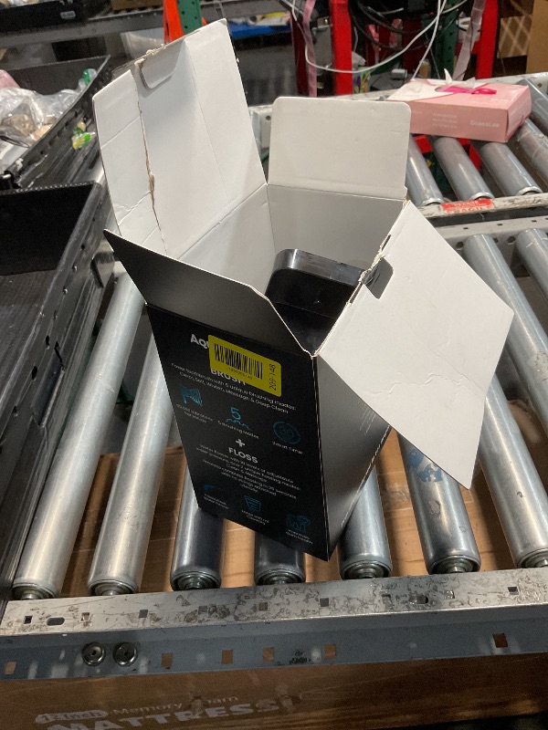 Photo 1 of * only comes with the charger and one pack of replacement brushes *
AquaSonic Home Dental Center PRO – Brushing & Flossing Made Easy – Brush & Floss – Power Toothbrush & Water Flosser – Whiter Teeth & Healthier Gums – Black Series Pro+Oral Irrigator