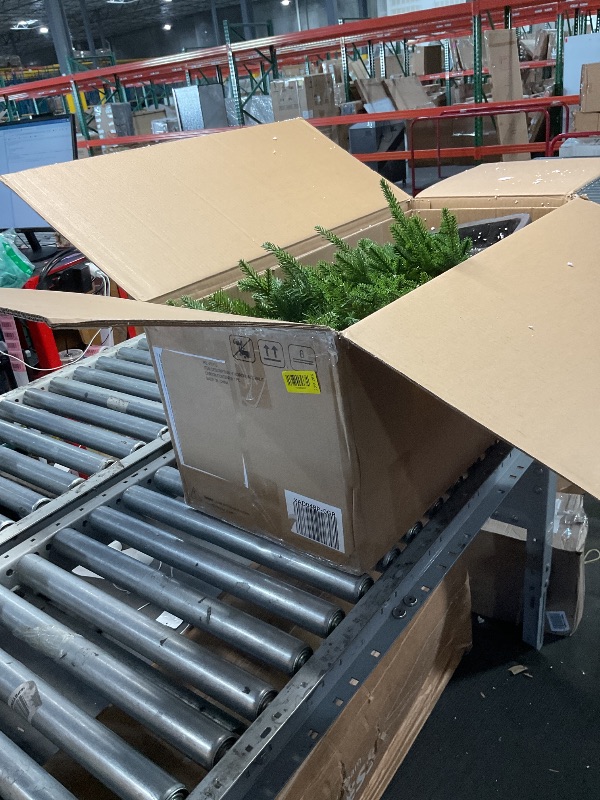 Photo 1 of ***STOCK PHOTO FOR REFERENCE ONLY***National Tree Company 4 ft Unlit North Valley Spruce Mini Artificial Christmas Tree, 307 Tips, Includes Stand, Green