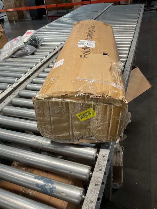 Photo 1 of ***STOCK PHOTO FOR REFERENCE ONLY***
Mopaicot Camping Cot, Folding Cot Bed for Adults with Built-in Mattress and Pillow, Portable Outdoor Sleeping Cot for Camping and Travel, with Carry Bag, Grey, Max Load 450 LBS