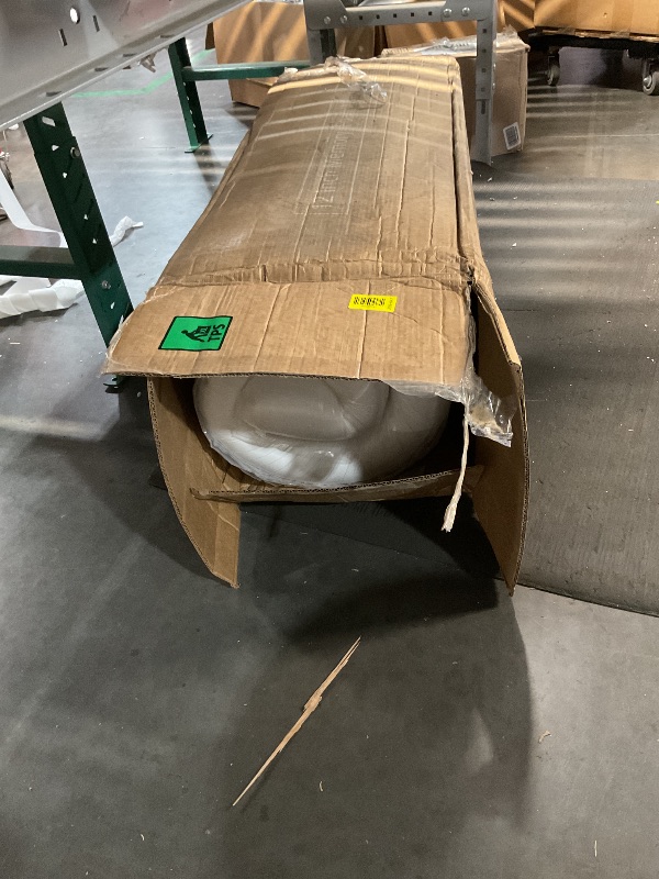 Photo 1 of * stock photo for reference *
* unknown size *
Amazon Basics Memory Foam Mattress, Medium Firm, 12 Inch, Twin, White/Grey