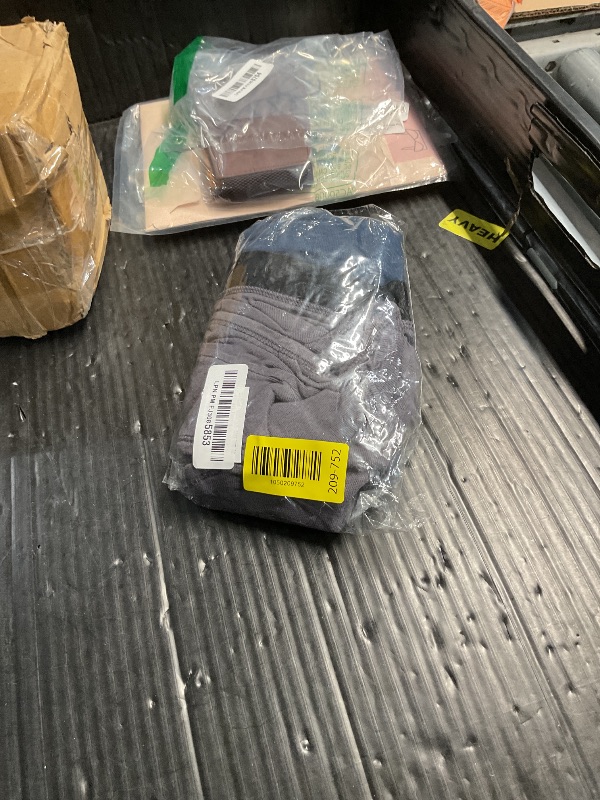 Photo 1 of * does not come with the red and black pair * LivBeverly Hills Polo Club Men's 5 Pack Low Rise Brief, Black/Charcoal/Grey Heather/Red/Blue, X-Large