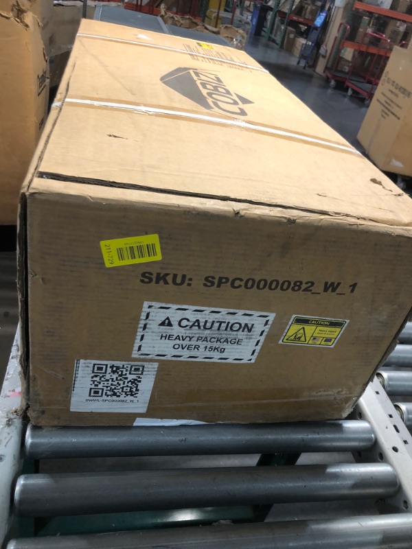 Photo 1 of ** MISSING LEGS, For Parts Only *******
COBIZI 10x20 Heavy Duty Pop up Canopy Tent with 6 sidewalls Easy Up Commercial Outdoor Wedding Party Tents for Parties All Season Wind & Waterproof Gazebo Roller Bag,White(Frame Thickened)