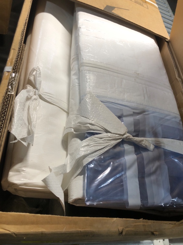 Photo 1 of ** MISSING LEGS, For Parts Only *******
COBIZI 10x20 Heavy Duty Pop up Canopy Tent with 6 sidewalls Easy Up Commercial Outdoor Wedding Party Tents for Parties All Season Wind & Waterproof Gazebo Roller Bag,White(Frame Thickened)