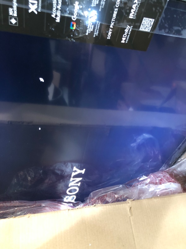 Photo 1 of (used)(missing feet and hardware) Sony BRAVIA 5 55 Inch TV, Mini LED, 4K Smart Google TV, XR Processor with AI Technology,120hz Television with Dolby Vision/Atmos