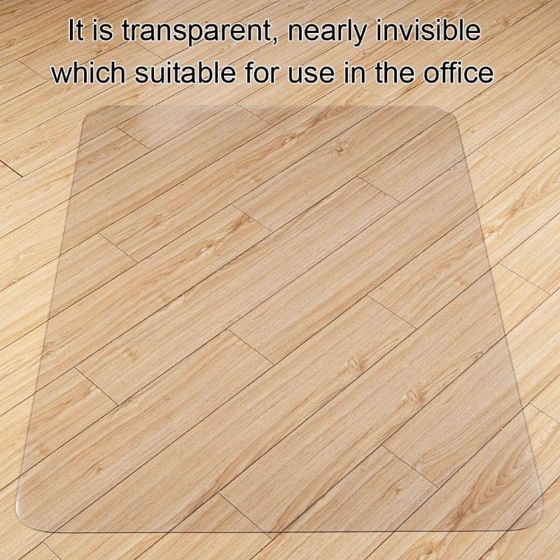 Photo 1 of
Kuyal Clear Chair mat for Hard Floors 36 x 48 inches Transparent Floor Mats Wood/Tile Protection Mat for Office & Home