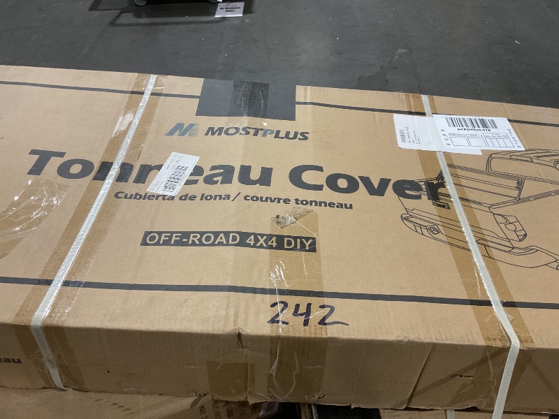 Photo 1 of **********INCOMPLETE, MISSING ALL BRACKET HARDWARE************

5.5FT 4 Fold SOFT TOP Tonneau Cover For 2015-2026 Ford F150 F-150 Truck Bed