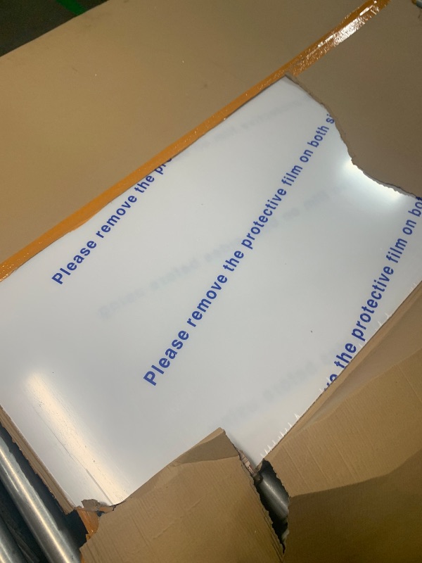 Photo 1 of [Large Size] Crystal Clear 1/5" Thick 59" x 47" Heavy Duty Hard Chair Mat, Can be Used on Carpet or Hard Floor