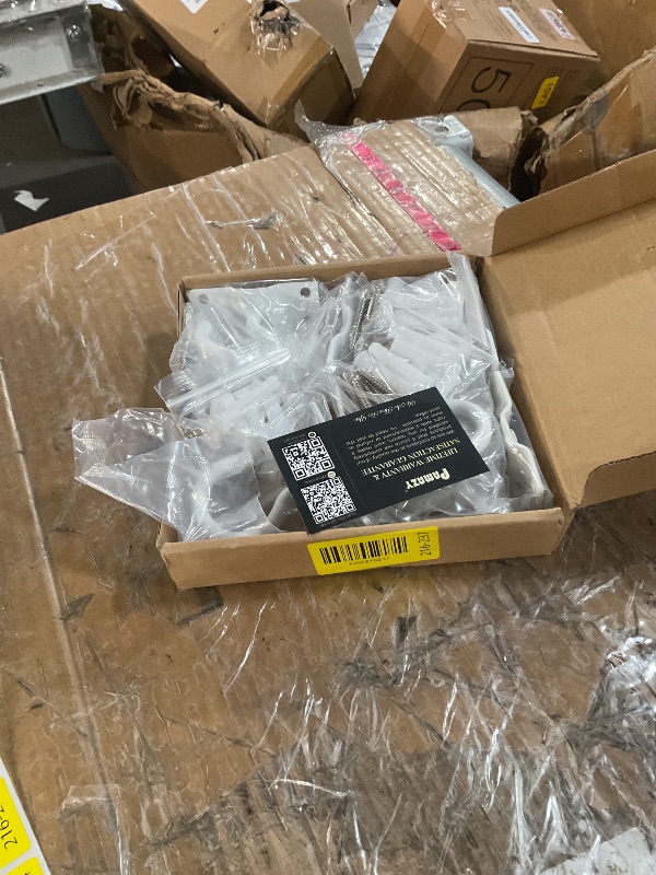 Photo 1 of [Upgraded] 200LBS 8Pcs Rotatable Ceiling Hooks with 4 Screw Points Plate Base, White Wall Mount Metal Hanger for Hanging Plants, Bird Feeders, Lanterns, Lights, Wind Chimes, Indoor Outdoor Decor