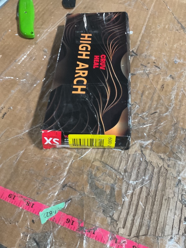 Photo 1 of (2025) Premium High Arch Insoles for Ultimate Support - Plantar Fasciitis - Comfort for Foot Pain Relief - Anti-Fatigue - Orthotic Shoe Sole Inserts Men Women Standing All Day (Black, XS)