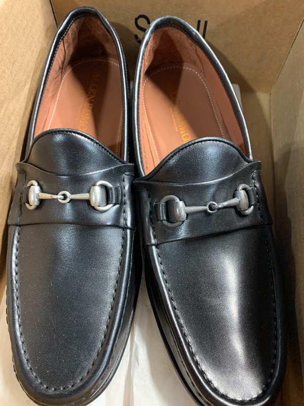 Photo 1 of ***(MINOR DAMAGE/ HEAVILY USED/ SEE NOTES FOR DEATILS)***Allen Edmonds Mens Verona Ii Loafers Shoes, Black, 9.5 US
