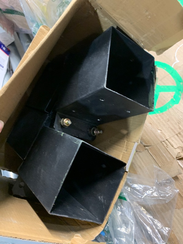 Photo 1 of ***(HEAVILY USED/ MINOR DAMAGE)***Dynaming 6 Pack Solar Post Cap Lights Outdoor, Fence Post Solar Lights Fit for 4x4 5x5 6x6 Vinyl/Wooden Posts, High Brightness Warm White SMD LED Lighting Decor for Garden Deck Patio