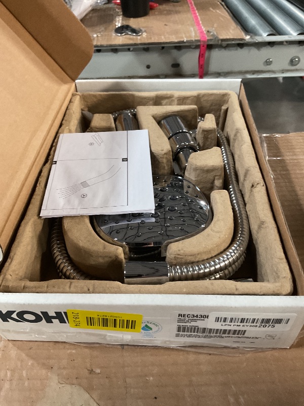 Photo 1 of Kohler Magnetic Docking Prosecco Multifunction Handheld Shower Head (Chrome1)