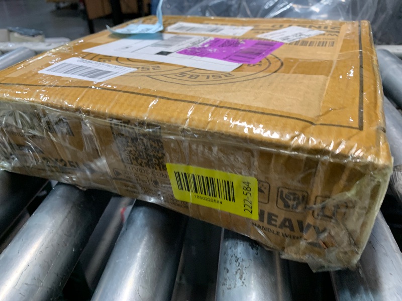 Photo 1 of ?25LB Pair?2" Cast Iron Weight Plates | (2 x 25LB) Black Plates with Silver Numbers | Fits Standard Barbells & Home Gyms