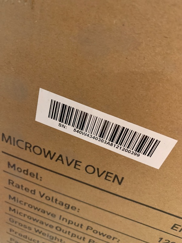 Photo 1 of ***FACTORY SEALED***BLACK+DECKER Digital Microwave Oven with Turntable Push-Button Door, Child Safety Lock, Stainless Steel, 0.9 Cu Ft