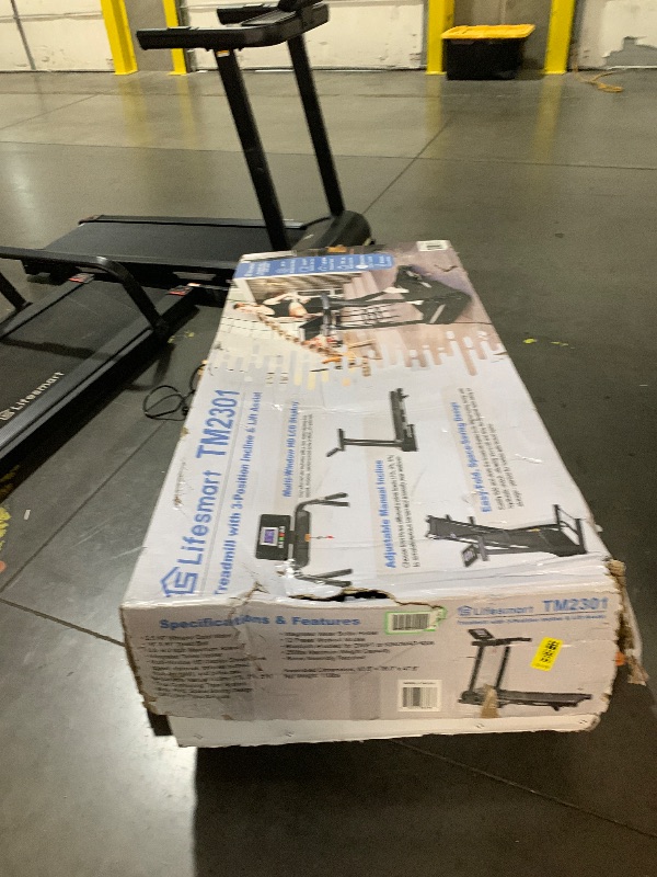 Photo 1 of ***PALLET TRUCK OR TRAILER PICKUP ONLY***
Lifesmart 2301 Folding Treadmill
